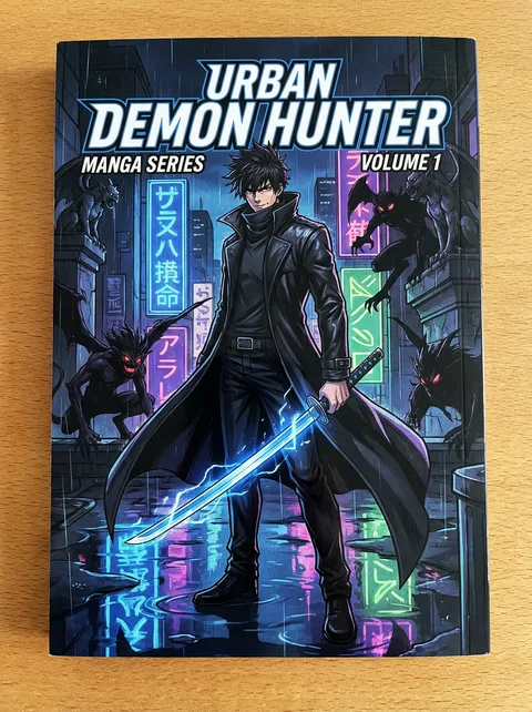 蛙趣漫画 - 新作漫画《都市猎魔人》封面